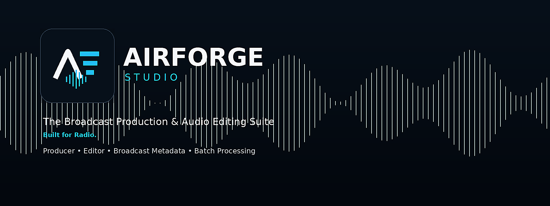 AirForge Studio interface